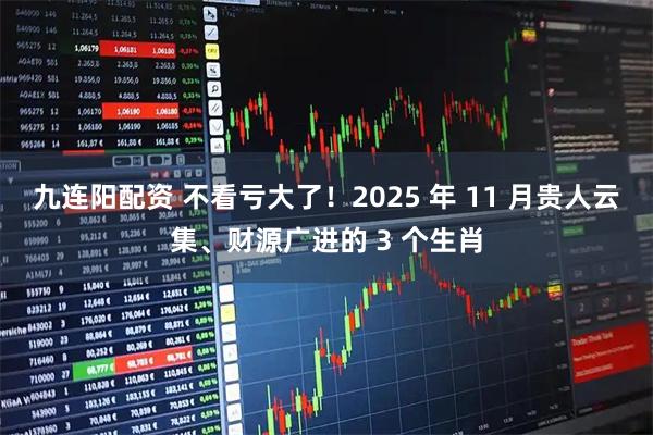 九连阳配资 不看亏大了！2025 年 11 月贵人云集、财源广进的 3 个生肖