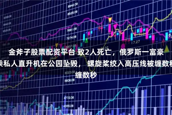 金斧子股票配资平台 致2人死亡，俄罗斯一富豪乘私人直升机在公园坠毁， 螺旋桨绞入高压线被缠数秒